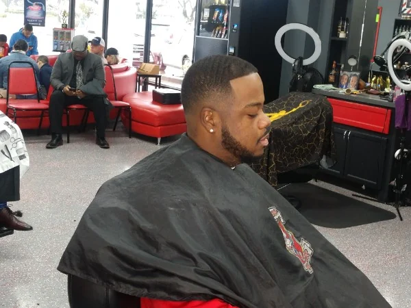 360 waves with a taper and beard